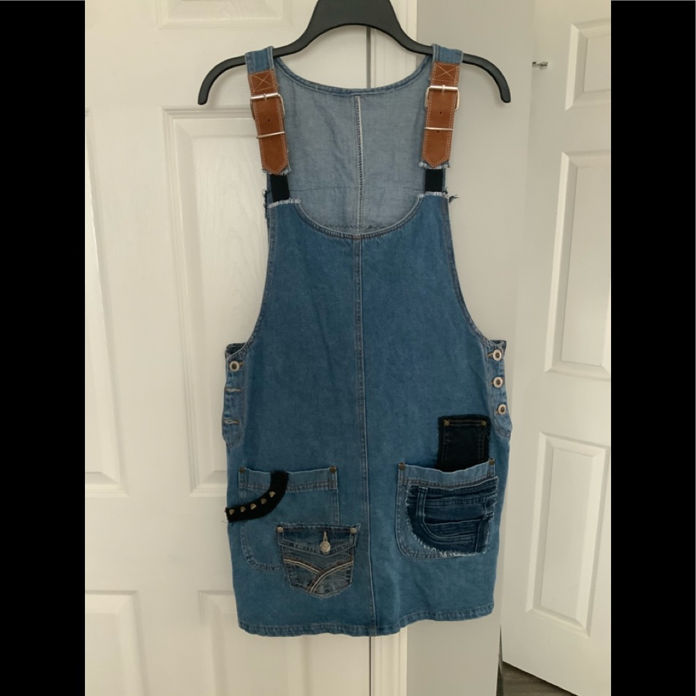 Recycled Denim Overall Jumper